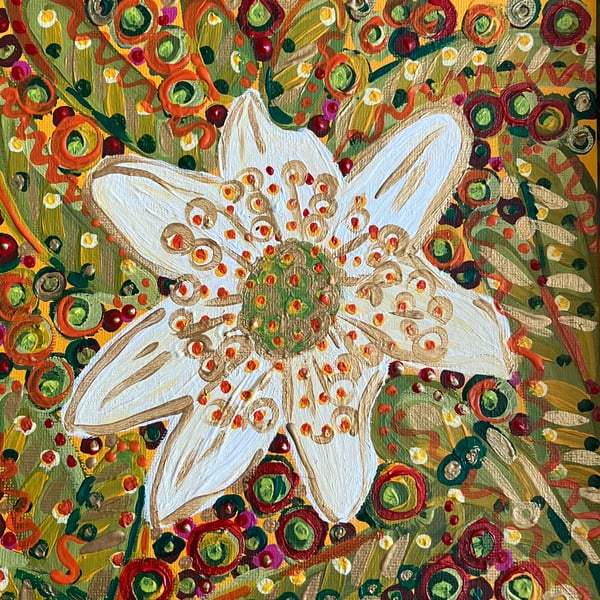White park flowers painting 