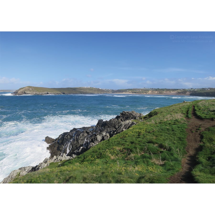 Pentire Headland Print