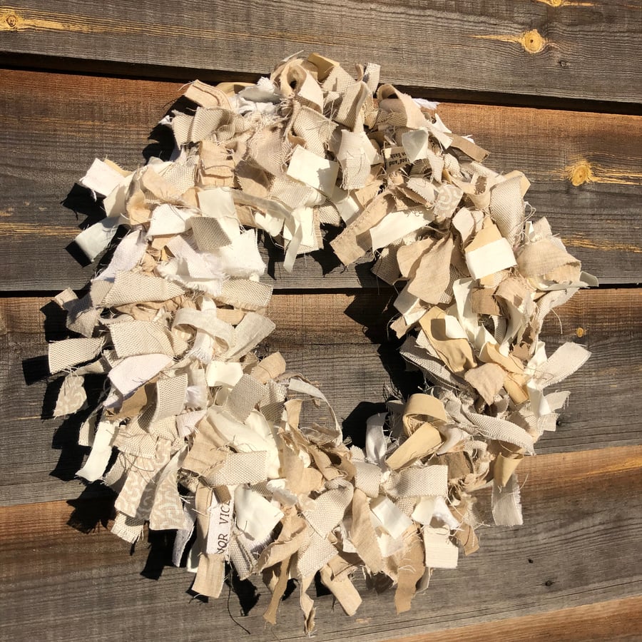 Rag wreath 