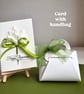 Elegant wedding anniversary floral card wife romantic lily keepsake gift  - Image 5
