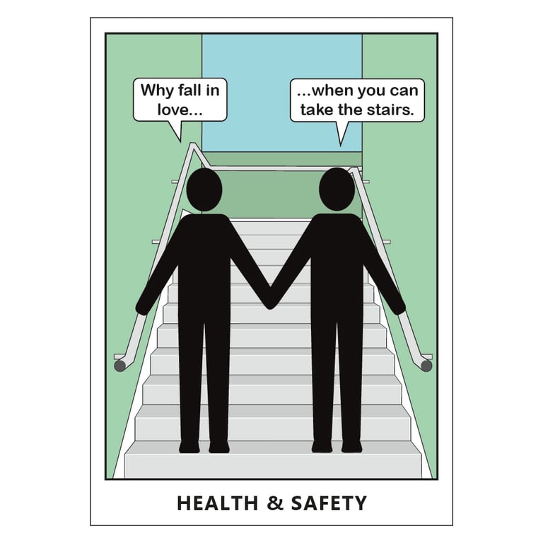Health & Safety Postcard