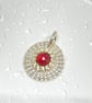Tourmaline Silver Pendant Handmade  - Image 1