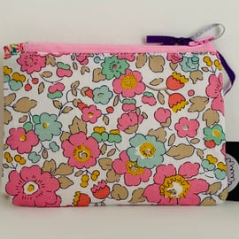 Pink Liberty Betsy card purse