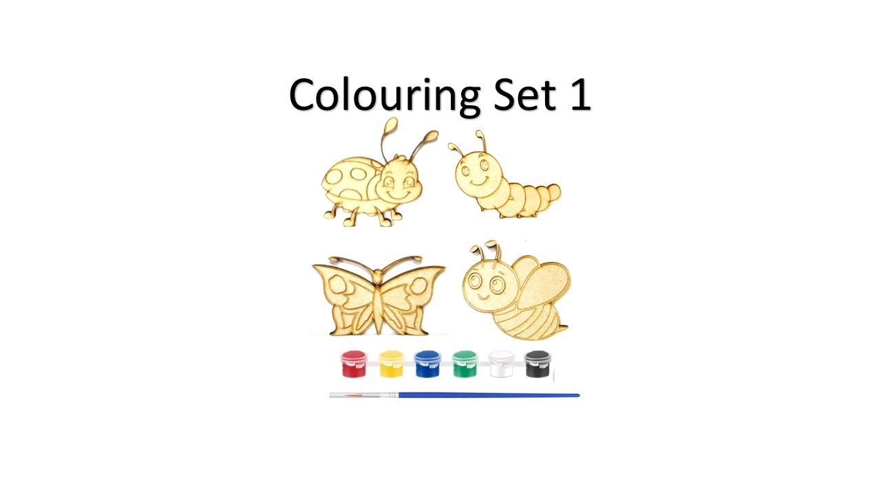 Kids fridge magnet painting sets - 10 to choose from - Rainy day activity