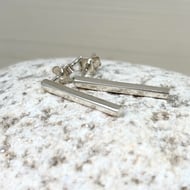 Stick Earrings Silver Stud Earrings silver stud earrings