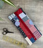 Hand Embroidered Patchwork Zipped Case Pouch  - Image 7