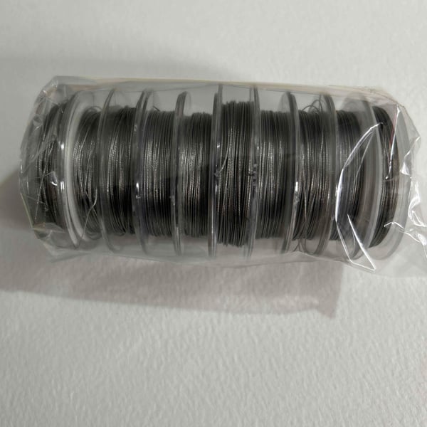 10 reels of assorted wire for crafting (w2)
