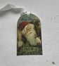 CHRISTMAS GIFT  TAGS  ( set of 3 ) ' Woodland Santa'... ready to ship.. - Image 3