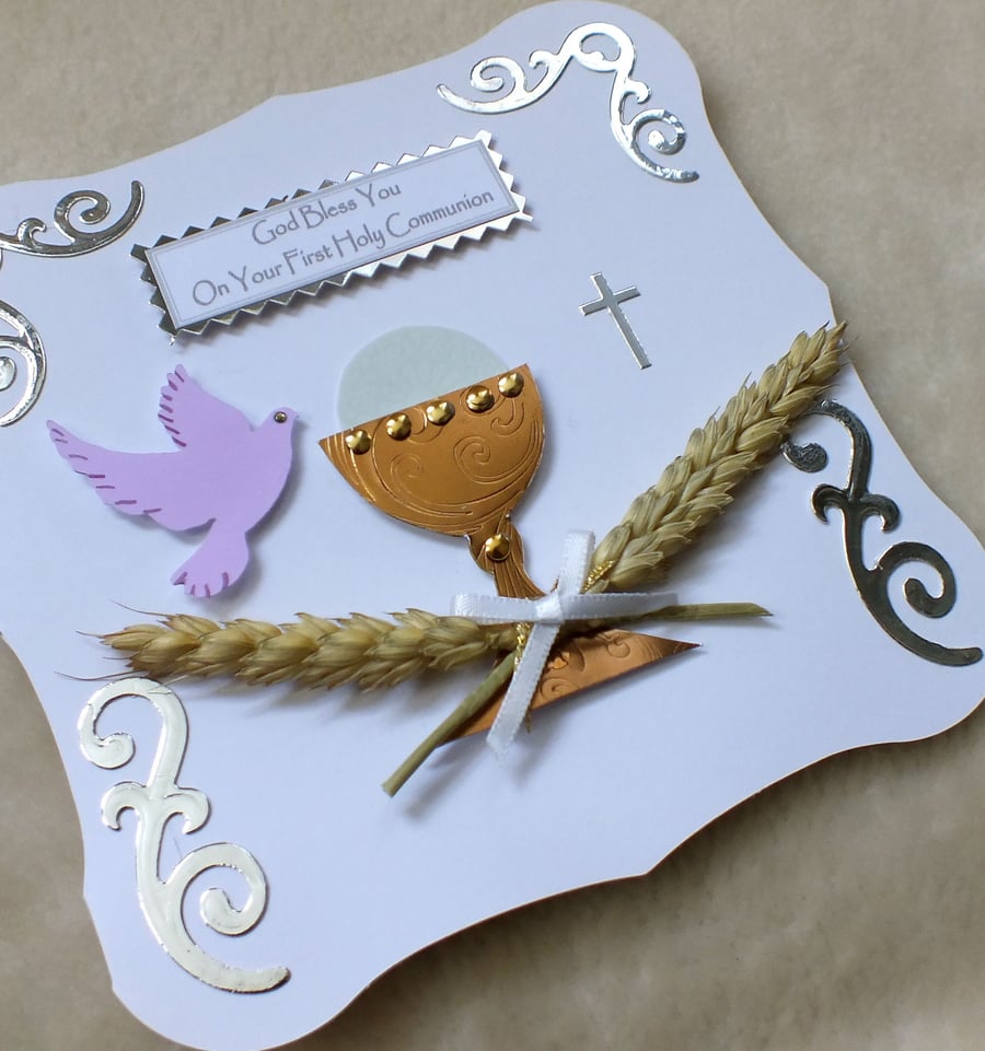 First Holy Communion Handmade Card