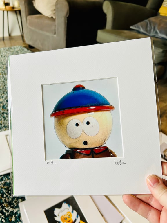 STAN - South Park - Mounted minifigure photo print 