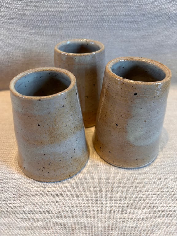 Small Birch taper stoneware vase