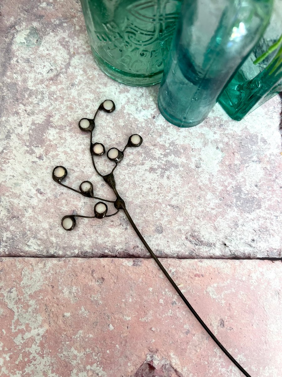 Gypsophilia leaded glass flower for eternal bouquet wedding decoration