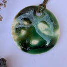 Portal Glazed Porcelain Christmas Tree Decoration Ornament River Delta Glaze