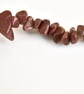 DESTASH:  Red Goldstone Chip Bracelet - Image 2