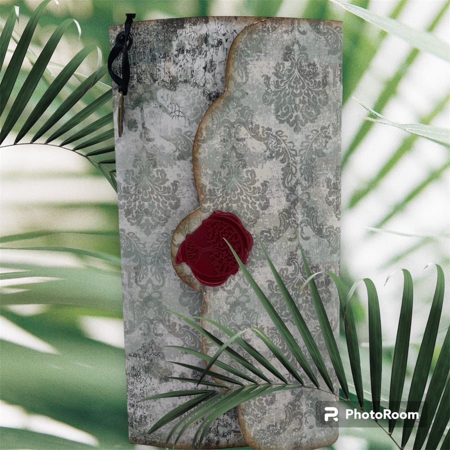 Curiosities - Creepy Halloween Pocket Folder  by Carolee Crafts PB2 - 0022