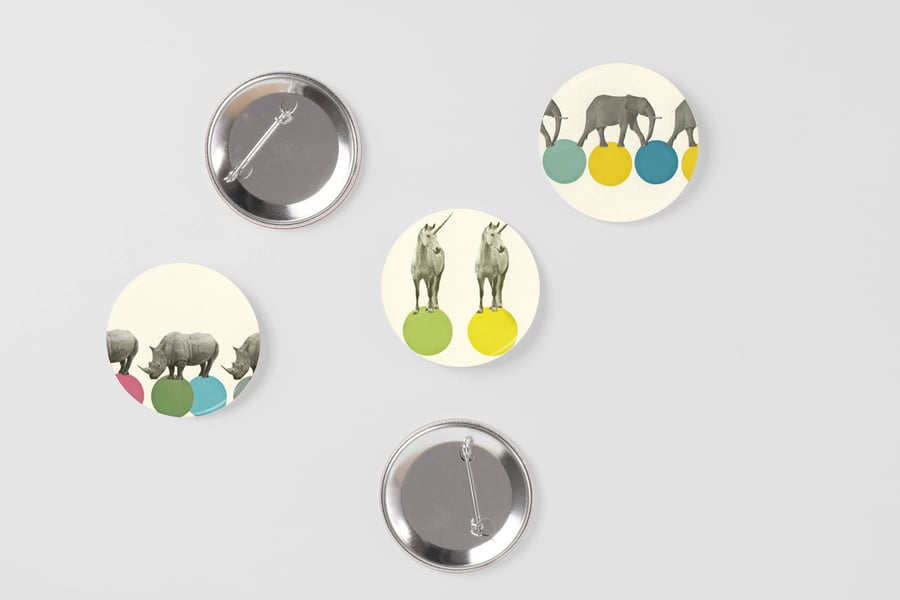 Animal Badge Set
