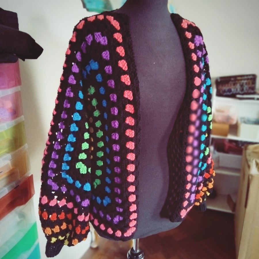 Median Rainbow Cardigan 