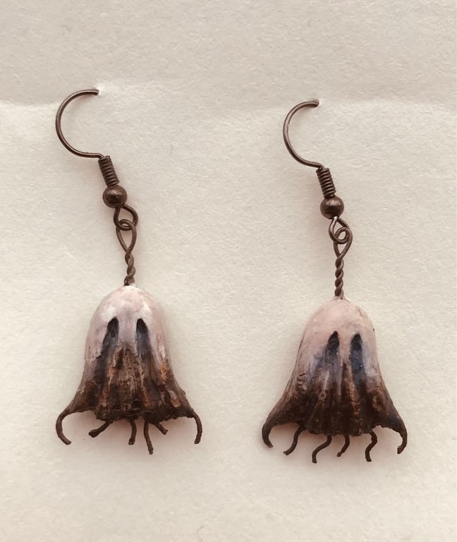 Odd Root Ghost Earrings