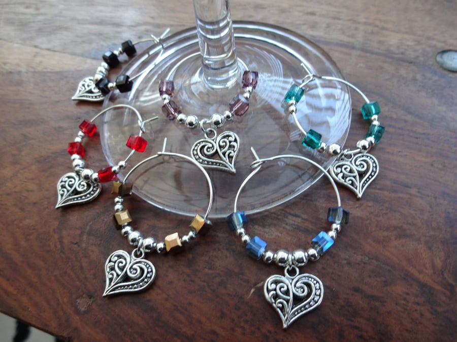 Wine Glass Charms   (free UK postage)