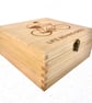 Cycling: Decorated Wooden Trinket Keepsake Box 20cm - Image 3