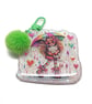 Rainbow Bag Charm, Handmade in Resin with PomPom - Image 3