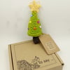 Crochet Christmas Tree Decoration  - Alternative to a Greetings Card 