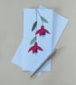 Fuchsia Greeting Card - Image 1