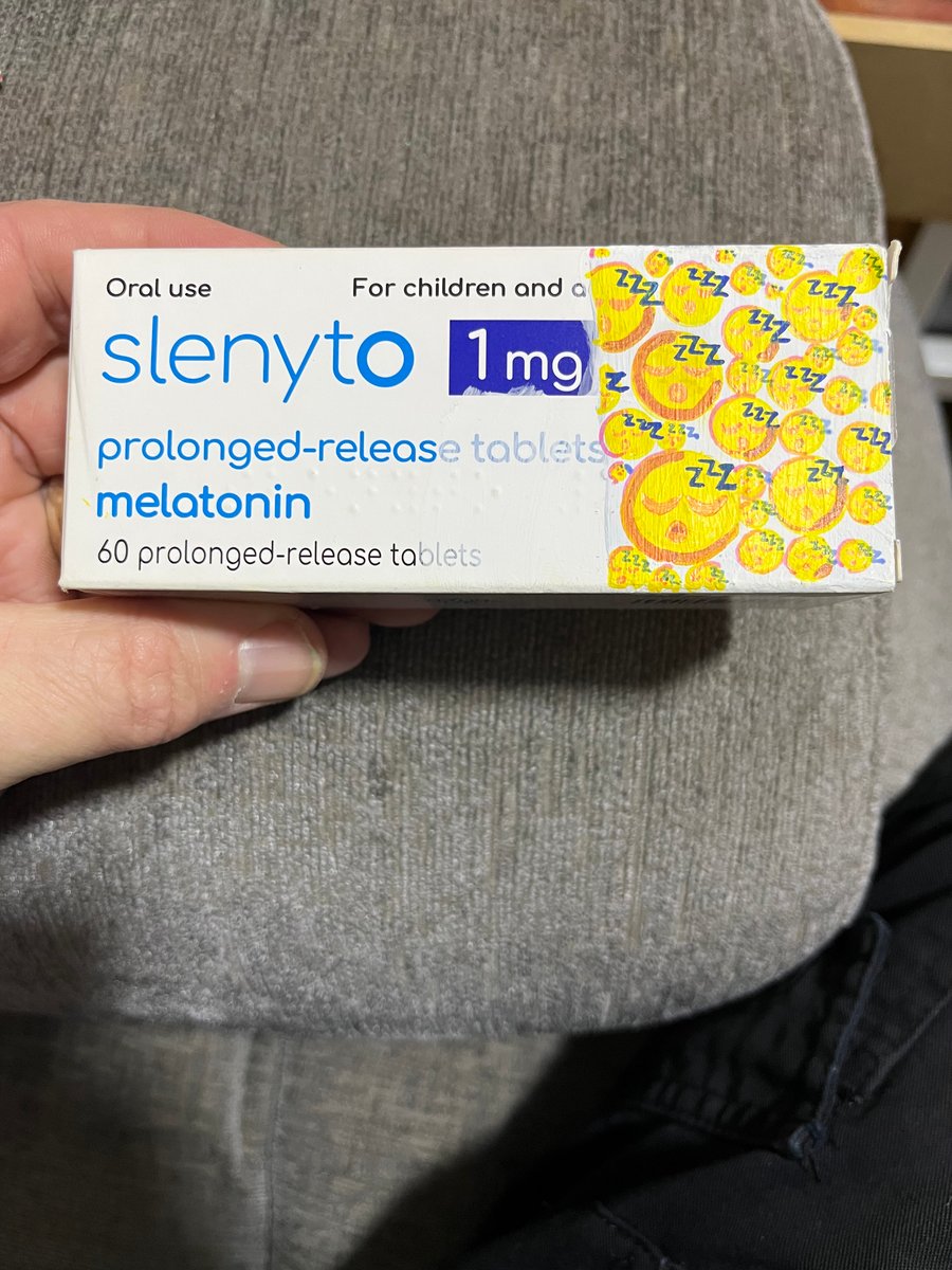 Slenyto makes you sleepy (EMPTY BOX)