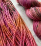 Hand dyed knitting yarn DK BFL Brandywine 100g - Image 3