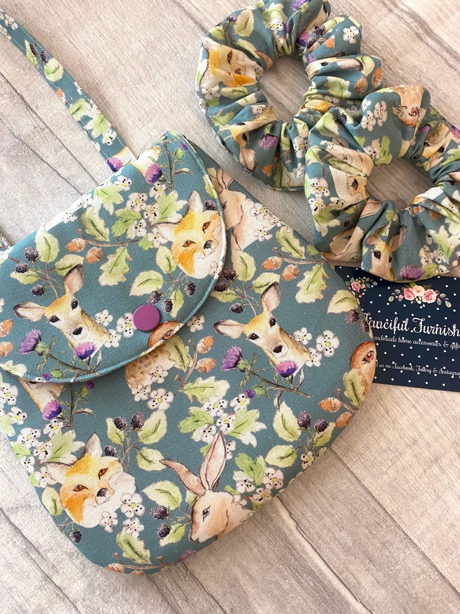 Childs Bag & matching Scrunchie Set