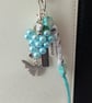 'Bestie' Bag Charm (mint), best friend, gift, keyring  - Image 3