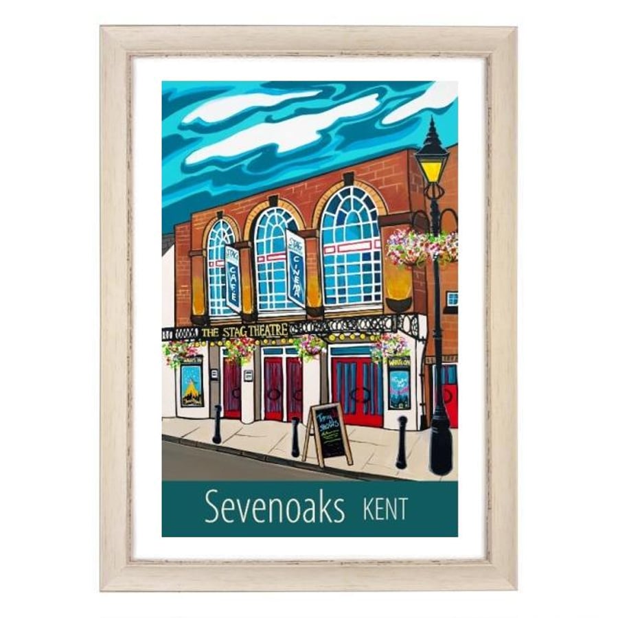 Sevenoaks - white frame