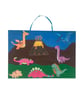 Dinosaur & Volcano Wall Art