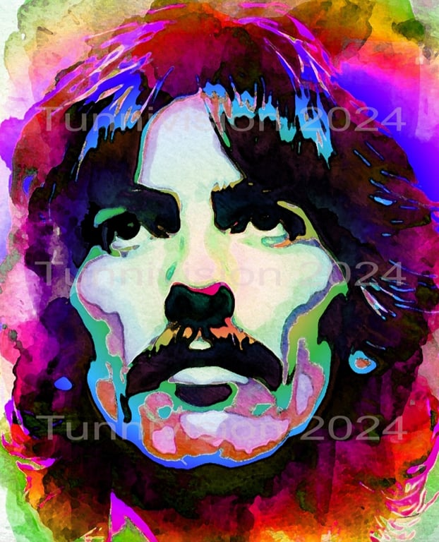 George Harrison 8 x 11 inch full colour ltd edition numbered art print
