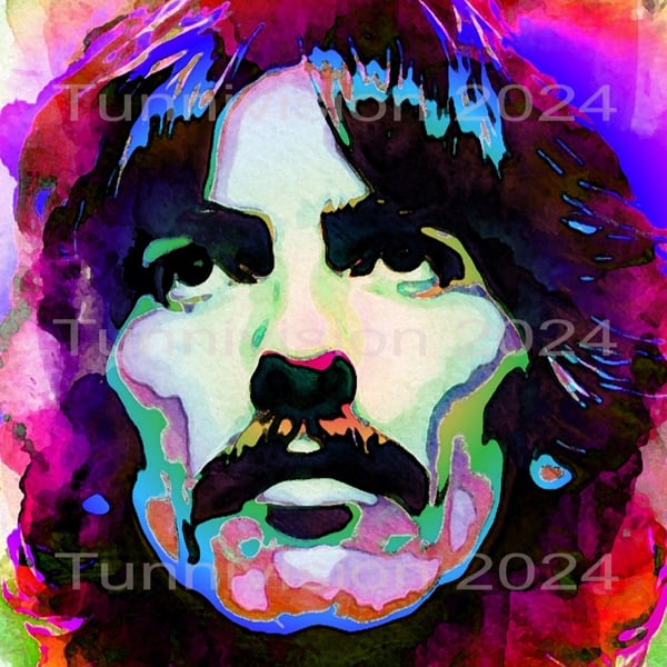 George Harrison 8 x 11 inch full colour ltd edition numbered art print