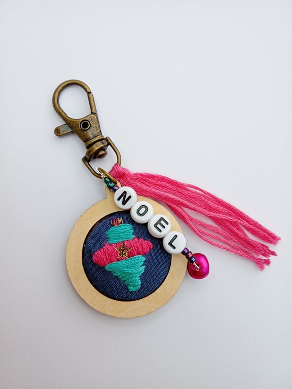 Bauble Keyring or Bag Charm
