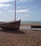 Boat on Brighton Beach Photo Greetings Card - Image 5