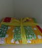 Handmade, quilted cot blanket for the nursery. - Image 1