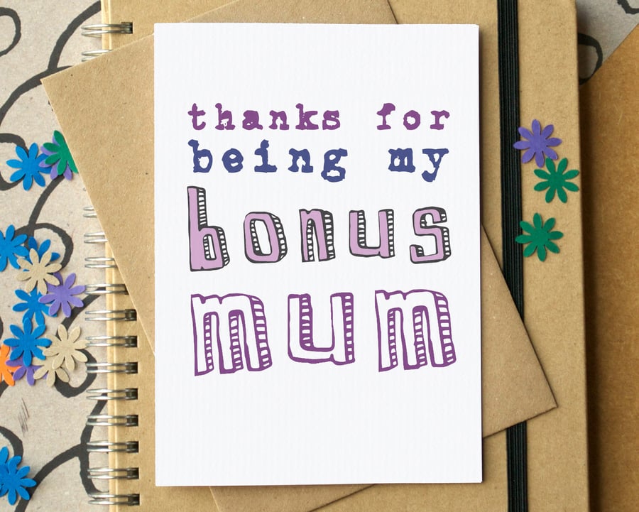 Funny Stepmum Mother's Day Card