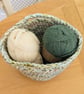 Summer seconds - Crochet project bag in green yarns - Image 2