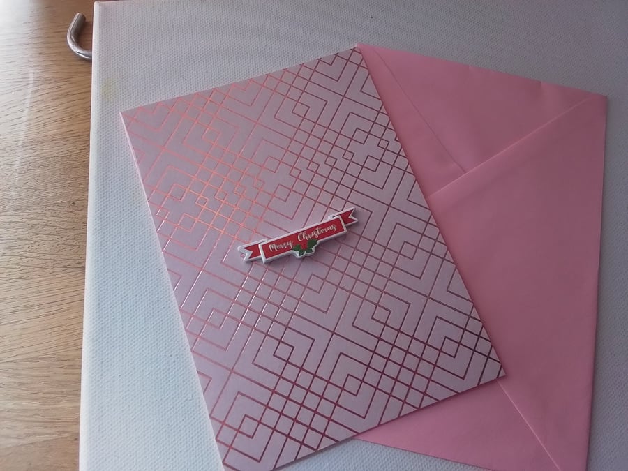 Christmas gift voucher card. Ref 552