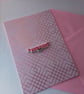 Christmas gift voucher card. Ref 552