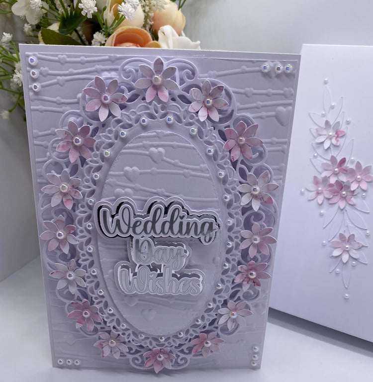 Personalised luxury boxed wedding card