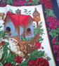 Birds & Birdhouses Fabric Bag - Image 3