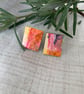 Summer Rain, Stainless steel post earrings  - Image 3