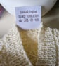 Designer Pure Merino Wool Hand Knitted Baby Cardigan Gift Set Size 3-6 months  - Image 4