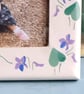 Personalised Photo-frame with Dainty Violets - Image 2