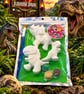 Paint your own dinosaurs kit
