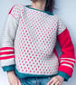 Sweetheart Crochet Sweater. - Image 2