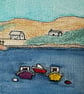 Trio of Watercolours of St. John Harbour Jersey, Channel Islands  - Image 6